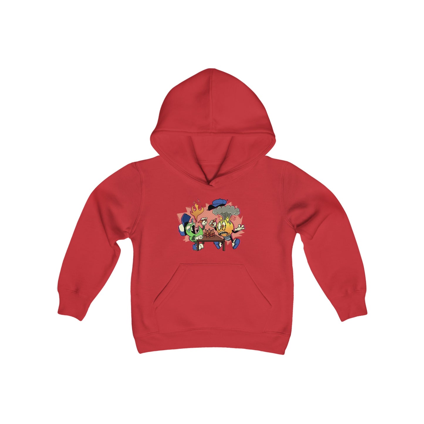 Kids Hoodies Hot Sauce Design