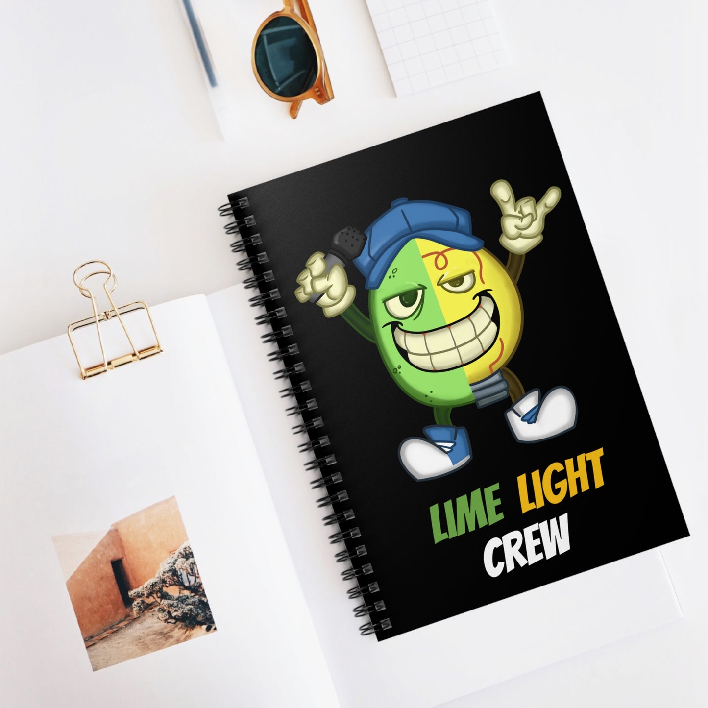 Spiral Notebook | Split Lime Design